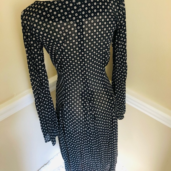 Emily Zarb Navy Blue Dress - Picture 3 of 10